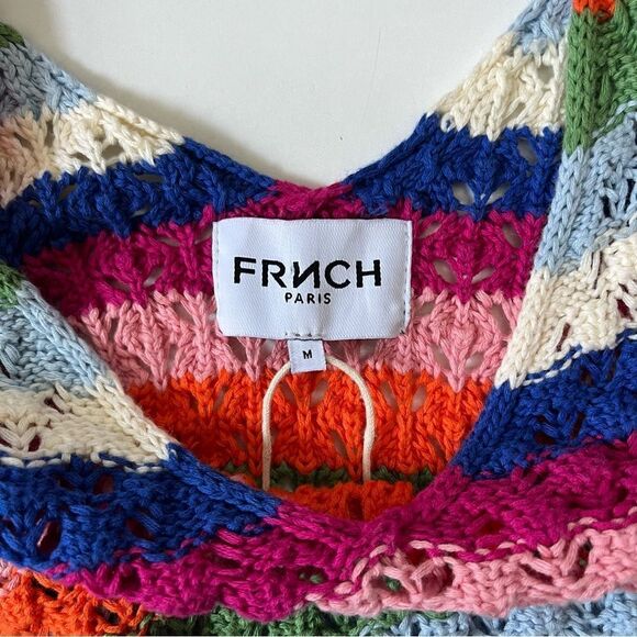 FRNCH Paris Knit Rainbow Tank Medium - Picture 2 of 10